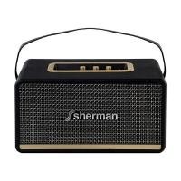 ราคา SHERMAN ลำโพงบลูทูธ Retro สไตล์คลาสสิค SB-33B2B+ สีดำ-ทองเหลือง (YA08560)