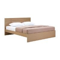 ราคา INDEX LIVING MALL เตียงนอน รุ่นฟุกุโอกะ - สีโตเกียว โอ๊ค ขนาด 5 ฟุต (YA24368)