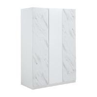 ราคา INDEX LIVING MALL ตู้เสื้อผ้า 3 บาน รุ่นวีว่า ขนาด 120 ซม. สีขาว/หินอ่อน (YA36714)