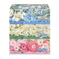ราคา CELLOX กระดาษเช็ดหน้า รุ่น Flower ขนาด 135 แผ่น (แพ็ค 3 กล่อง) (0003961)