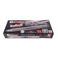 ราคา HORSE ปากกาสีน้ำ รุ่น H-110 สีดำ (แพ็ค 12 ด้าม) (1000963)