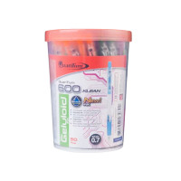 ราคา QUANTUM ปากกาลูกลื่น 0.7 มม. รุ่น 600 KLEAN สีน้ำเงิน (แพ็ค 50 ด้าม) (1005534)