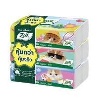 ราคา ZILK กระดาษเช็ดหน้า รุ่น ซอฟท์แพ็ค บาย เซลล็อกซ์ (3 ห่อ/แพ็ค) (0096413)