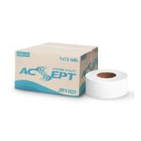 ราคา ACSEPT กระดาษชำระม้วนใหญ่ รุ่นพรีเมี่ยม (12ม้วน) (0096515)