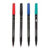 ราคา STAEDTLER ปากกาเขียนแผ่นใสลบไม่ได้ ขนาด 0.4 มม. (แพ็ค 4 ด้าม 4 สี) (1000958)