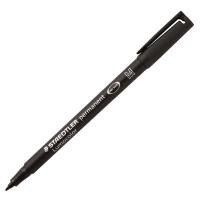 ราคา STAEDTLER ปากกาเขียนแผ่นใสลบไม่ได้ รุ่น 317-9 ขนาด 1.0 มม. สีดำ (1004884)