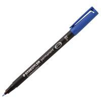 ราคา STAEDTLER ปากกาเขียนแผ่นใสลบไม่ได้ รุ่น 318-3 ขนาด 0.6 มม. สีน้ำเงิน (1004890)