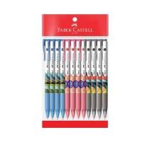 ราคา FABER-CASTELL ปากกาลูกลื่น 0.5 มม. รุ่น Grip X5 คละสี (แพ็ค 12 ด้าม) (1007247)