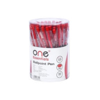 ราคา ONE ปากกาลูกลื่น 0.5 มม. รุ่น XT-209 สีแดง (แพ็ค 50 ด้าม) (1008932)