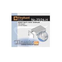 ราคา ELEPHANT ลวดเย็บกระดาษ รุ่น Titania No.23/24-H สีเงิน (2004746)
