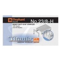 ราคา ELEPHANT ลวดเย็บกระดาษ รุ่น Titania No.23/8-H (กล่อง 1,000 เข็ม) (2021460)
