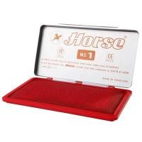 ราคา HORSE แท่นประทับ สีแดง ขนาด 7.4 x 15 ซม. (2420052)