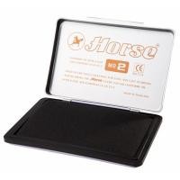 ราคา HORSE แท่นประทับ หมึกสีดำ ขนาด 7x11 ซม. (2420061)