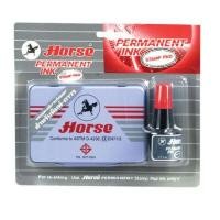 ราคา Horse ชุดแท่นประทับ หมึกกันน้ำ สีแดง ขนาด 8x12 ซม. พร้อมหมึกเติม 30 ซีซี (2420092)