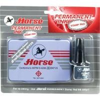 ราคา HORSE ชุดแท่นประทับ หมึกกันน้ำ สีดำ ขนาด 8x12 ซม. (2420091)