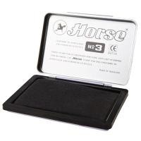 ราคา HORSE แท่นประทับสีดำ ขนาด 5.4x8.5 ซม. (1 แท่น) (2420071)