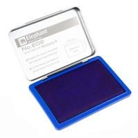 ราคา ELEPHANT แท่นประทับ รุ่น E02B สีน้ำเงิน ขนาด 7x11 ซม. (2420603)