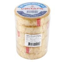 ราคา UNITAPE เทปใส แกน 3 นิ้ว 1 นิ้วx72 หลา แพ็ค 6 ม้วน (3000031)