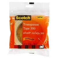ราคา SCOTCH เทปใส รุ่น 500 แกน 3 นิ้ว ขนาด 3/4 นิ้ว x 72 หลา (3100110)