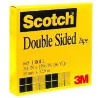 ราคา SCOTCH เทปกาว 2 หน้า รุ่น 665 ขนาด 3/4 x 36 หลา แกน 3 นิ้ว (3110040)