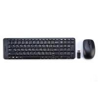 ราคา LOGITECH ชุดคีย์บอร์ดและเมาส์ไร้สาย รุ่น MK220 สีดำ (4000990)
