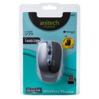 ราคา ANITECH เมาส์ไร้สาย รุ่น W214 สีเทา (4004893)