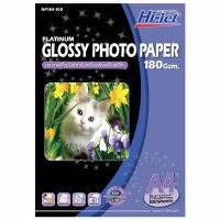 ราคา HI-JET กระดาษกลอสซี่อิงค์เจ็ท A4 180 แกรม รุ่น NP184-100 แพ็ค 100 แผ่น (5001291)
