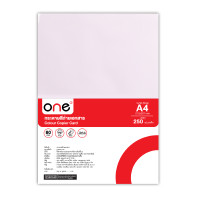 ราคา ONE กระดาษสีถ่ายเอกสารชุด B 80 แกรม คละสี (250 แผ่น) (5004988)