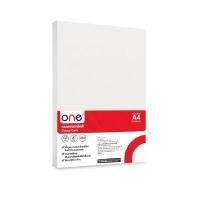 ราคา ONE กระดาษการ์ดสี A4 230 แกรม สีขาว แพ็ค 50 แผ่น (5005059)