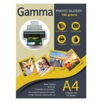 ราคา GAMMA กระดาษโฟโต้ชนิดมันเงา 180 แกรม สีขาว ขนาด A4 แพ็ค 50 แผ่น (5006681)