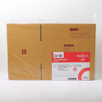 ราคา ONE กล่องพัสดุไปรษณีย์ ขนาด D แพ็ค 10 ใบ (5006744)