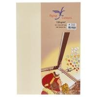 ราคา FLYING กระดาษการ์ดสี A4 120 แกรม No.04 สีครีม (แพ็ค 100 แผ่น) (5020920)