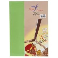 ราคา FLYING กระดาษการ์ดสี A4 120 แกรม No.21 สีเขียวใบไม้ (แพ็ค 100 แผ่น) (5021070)