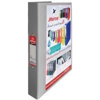 ราคา HORSE แฟ้ม 2 ห่วง รุ่น H-337/C ขนาด A4 สีเทา (6003428)