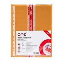 ราคา ONE ซองถนอมเอกสาร 11 รู ขนาด A4 (500 ซอง/แพ็ค) (6003921)