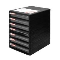 ราคา ONE ตู้เอกสาร 7 ชั้น รุ่น TCB-7 โครงสีดำ ลิ้นชักใส (6003956)