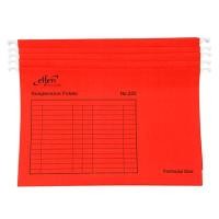 ราคา ELFEN แฟ้มแขวน รุ่น 525 สีแดง ขนาด F4 (แพ็ค 10 เล่ม) (6080672)