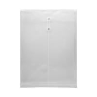 ราคา ONE ซองพลาสติกผูกเชือก สีขาว ขนาด F4 (6 ซอง/แพ็ค) (6092766)