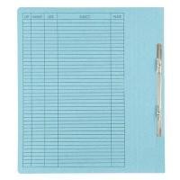 ราคา BAIPO แฟ้มเจาะสันพับ A4 สีฟ้า หนา 300 แกรม (1 เล่ม) (6110039)