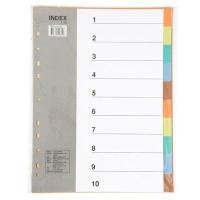 ราคา BENNON อินเด็กซ์พลาสติก 10 หยัก ขนาด A4 (6181180)