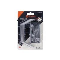 ราคา ELEPHANT ลิ้นแฟ้มเหล็ก รุ่น 905 สีเงิน ขนาด 8 ซม. (ชุด 50 ชิ้น) (6200680)