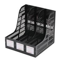 ราคา ROBIN กล่องเอกสารพลาสติก รุ่น 123 ขนาด 3 ช่อง สีดำ (6289111)