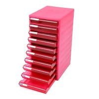 ราคา ORCA ตู้เอกสาร 10 ชั้น รุ่น TCB-10 สีชมพู (6290300)