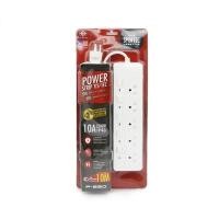 ราคา VOX ปลั๊กไฟ 5 ช่อง 5 สวิตซ์ รุ่น VS01-5503 ขนาด 10 ม. สีขาว (8004295)