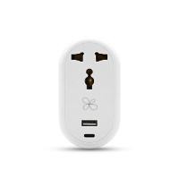 ราคา VEXXO หัวปลั๊กแปลง 1ช่อง 1USB 1Type-C VOX F5ADP-VX01-0120 สีขาว (8090995)
