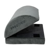 ราคา ERGOTREND เออร์โกเทรน ที่พักเท้าเพื่อสุขภาพ Layer Footrest สีเทา (A015603)