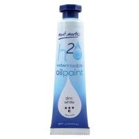 ราคา MONT MARTE สีน้ำมันผสมน้ำ รุ่น H2O สี ZINCWHITE ขนาด 37 ml (K091558)