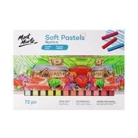 ราคา MONT MARTE สีชอล์กพาสเทล (Soft Pastels) 72 สี (K092386)
