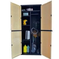 ราคา ตู้อเนกประสงค์ OPTIMUS SPC-12 ตู้เก็บไม้ม๊อบเก็บอุปกรณ์ทำความสะอาด ตู้เก็บอุปกรณ์พลาสติก สีเบจ/ดำ (Y005384)