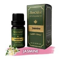 ราคา SenOdos น้ำมันหอมระเหยแท้100% น้ำมันหอมอโรม่า น้ำหอมปรับอากาศ กลิ่นมะลิ (Jasmine) 10 ml. (Y006056)
